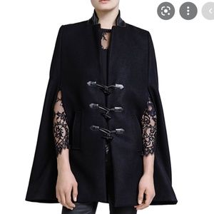 NWT The Kooples Harrington Cape - Size 2 / XS